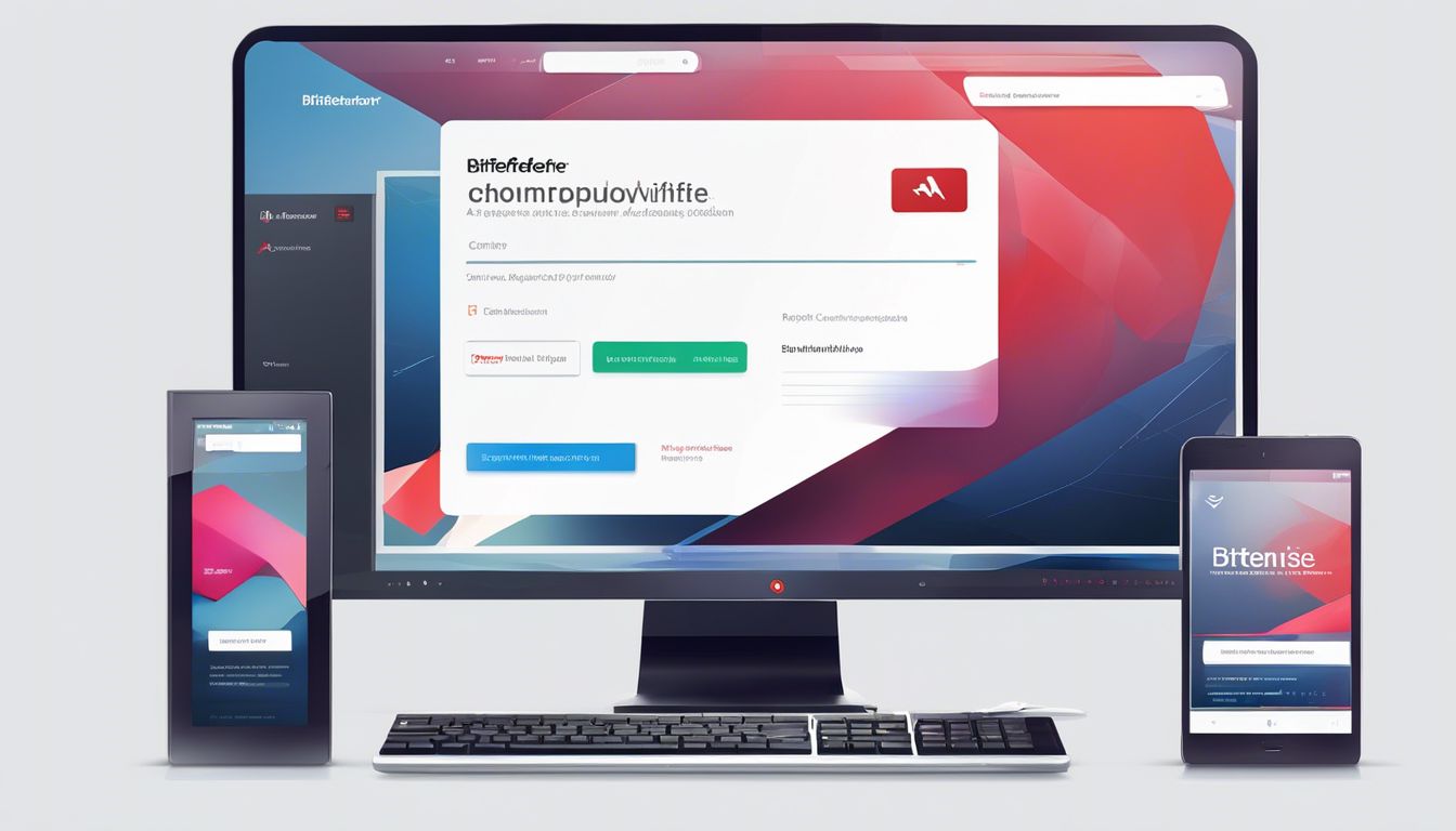 Een computer scherm met Bitdefender interface en een prominent annuleer abonnement knop.