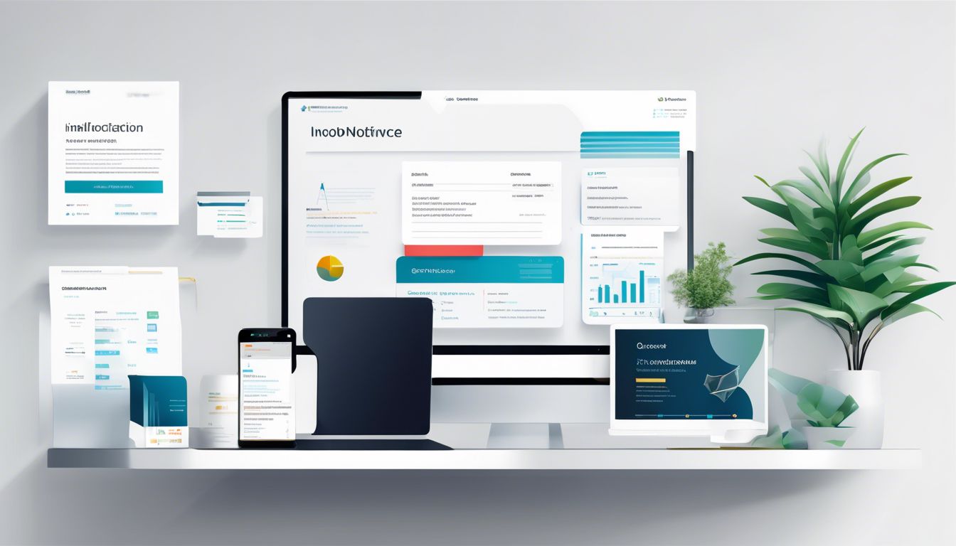 Een geavanceerd geautomatiseerd factureringssysteem met digitale factuurmeldingen en naadloze workflow-integratie.