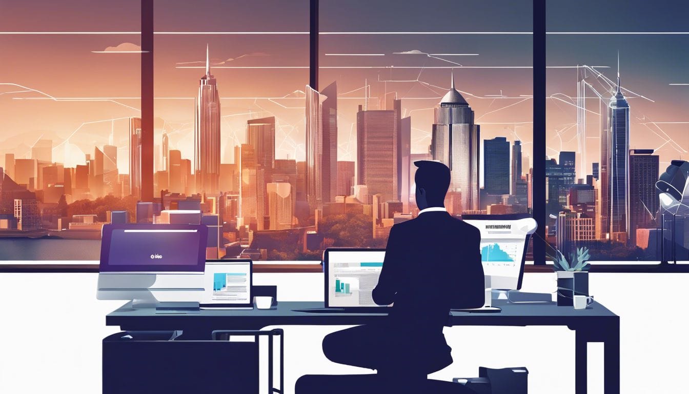 Een persoon evalueert verschillende linkbuilding abonnementen in een moderne kantooromgeving. Een persoon evalueert verschillende linkbuilding abonnementen in een moderne kantooromgeving.