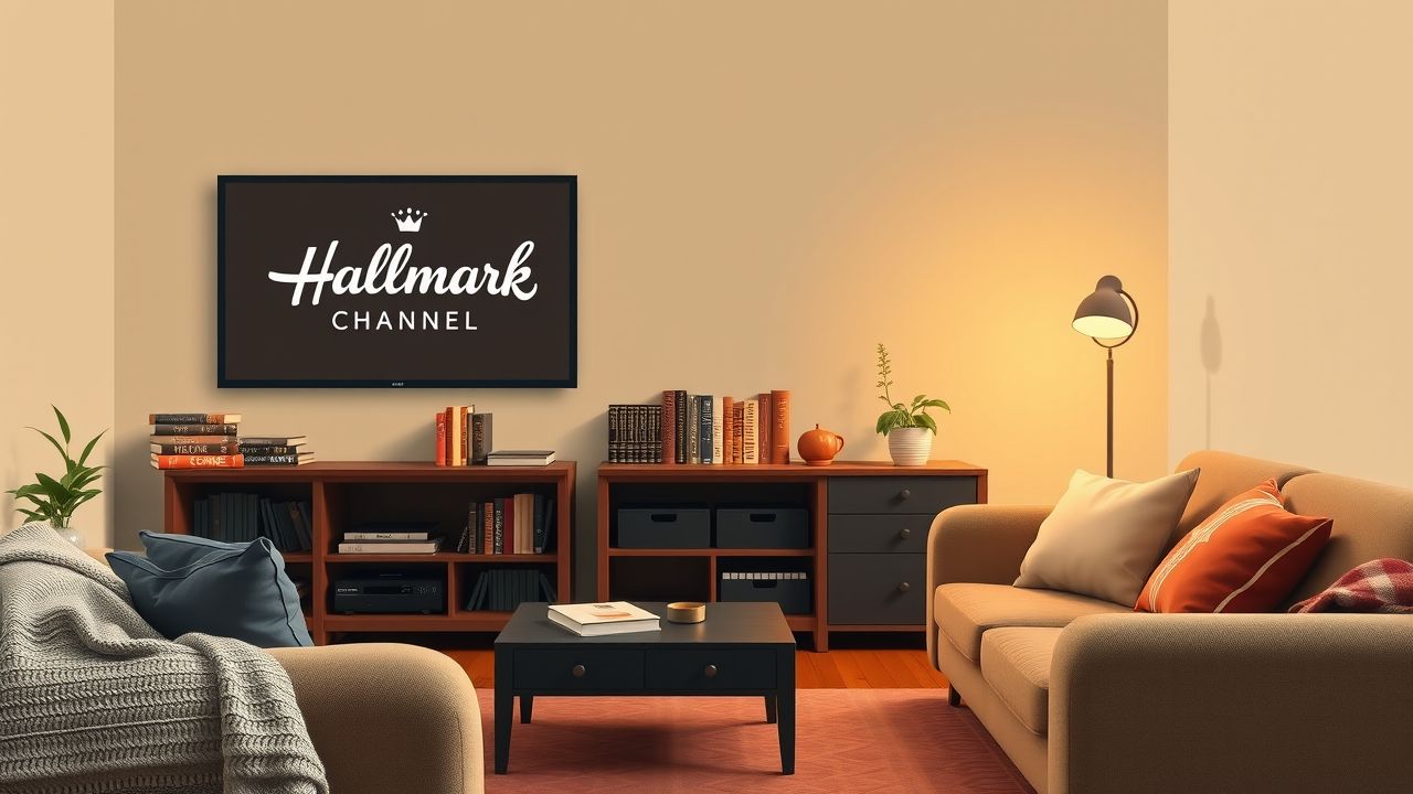 Een gezellige woonkamer met vintage meubels en warme kleuren.